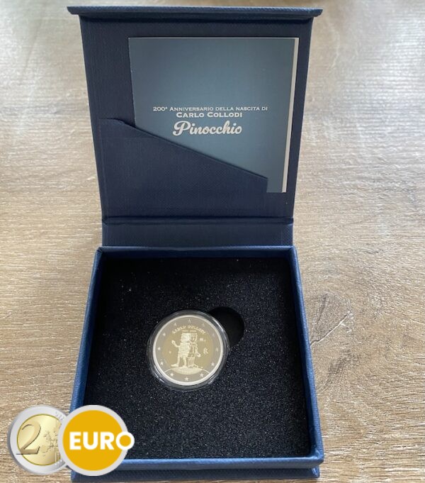 2 euros Italie 2026 - Carlo Collodi Pinocchio BE Proof
