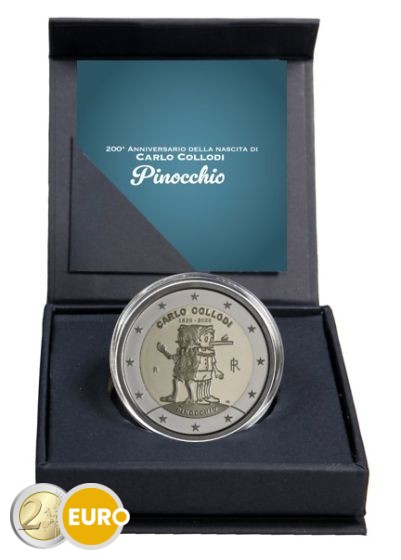 2 euros Italie 2026 - Carlo Collodi Pinocchio BE Proof