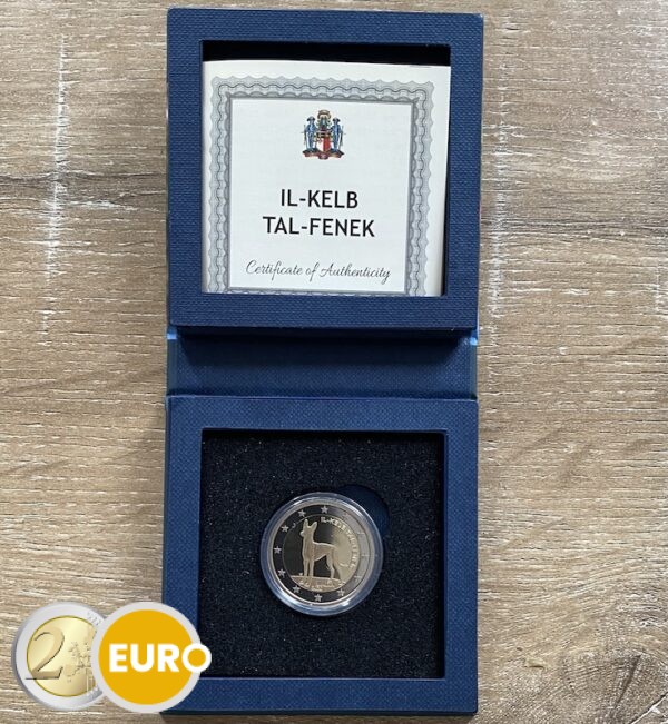 2 euros Malte 2026 - Chien pharaon BE Proof