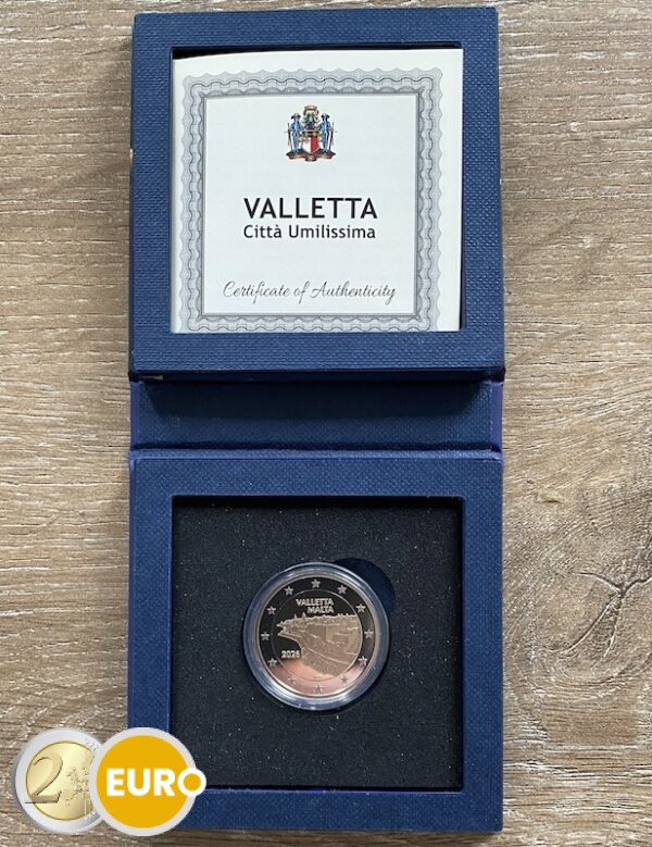 2 euros Malte 2026 - La Valette Valletta BE Proof
