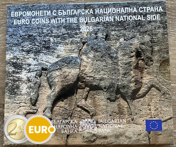 Série euro BU FDC Bulgarie 2026 Premières pièces en euro