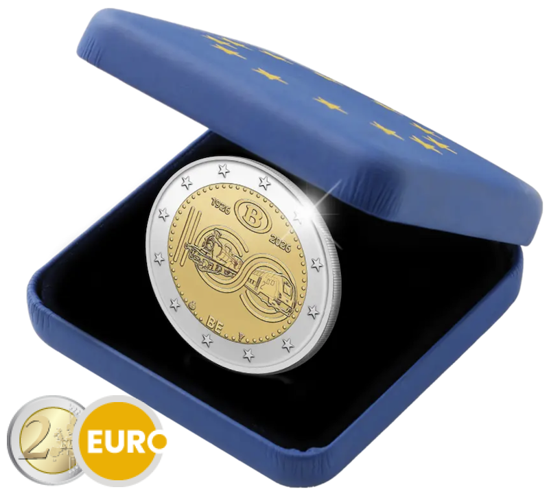 2 euros Belgique 2026 - SNCB BE Proof