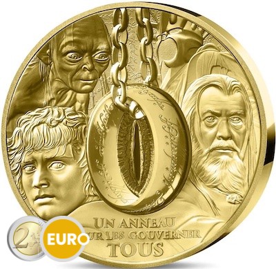 200 euros France 2026 - Le Seigneur des Anneaux BE Proof Or