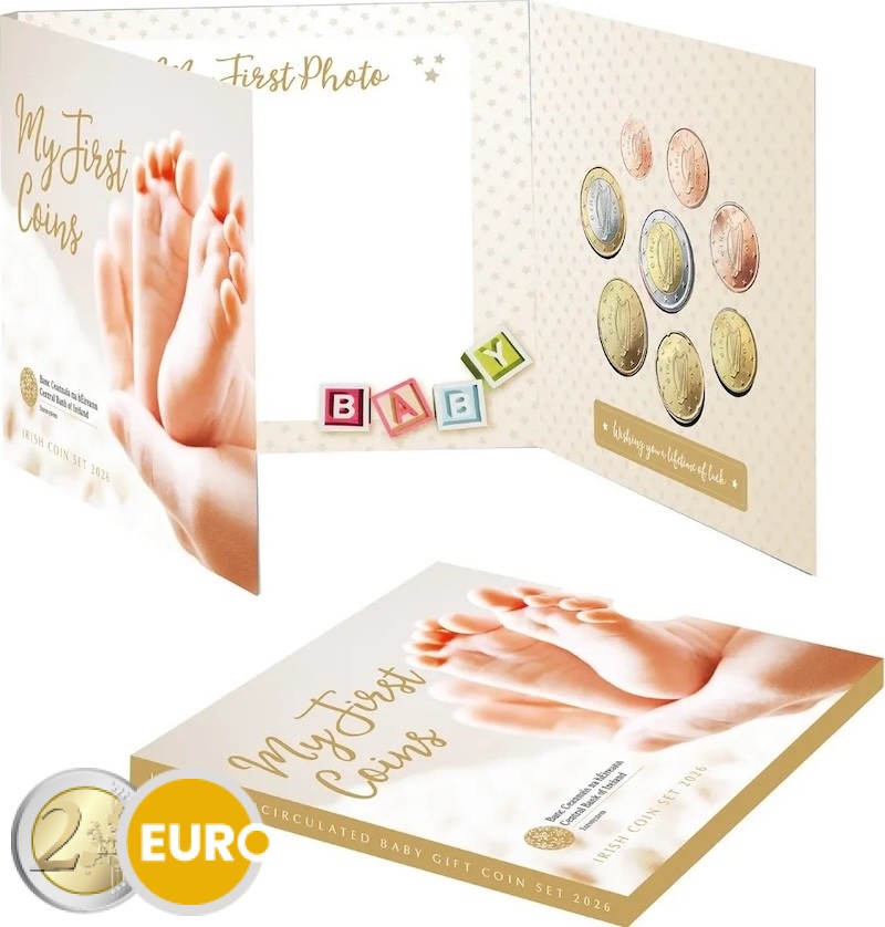 Série euro BU FDC Irlande 2026 série Bébé