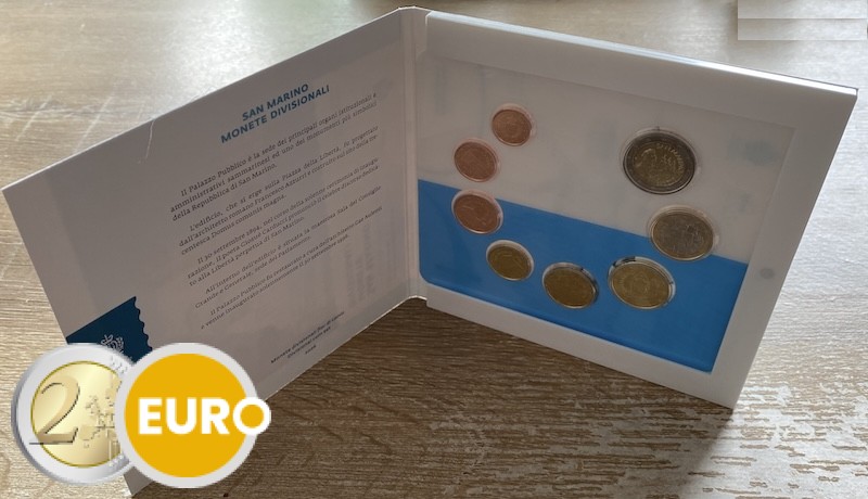 Série euro BU FDC Saint-Marin 2026
