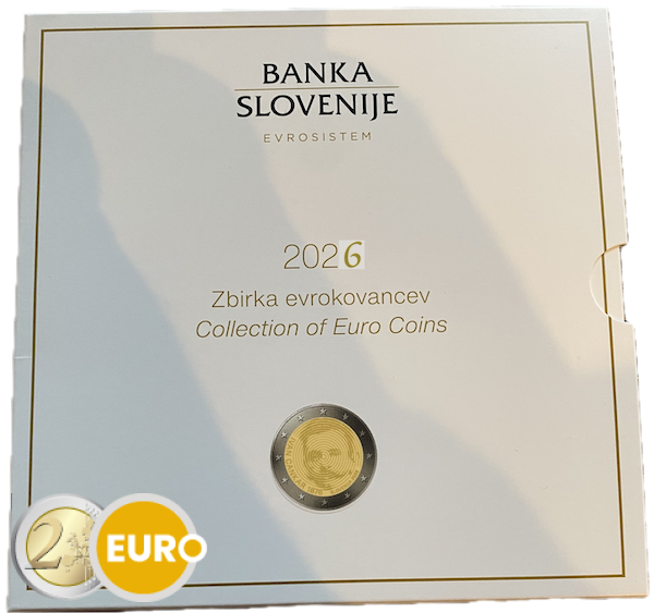 Série euro BE Proof Slovénie 2026