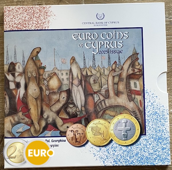 Série euro BU FDC Chypre 2025 - George Pol. Georgiou