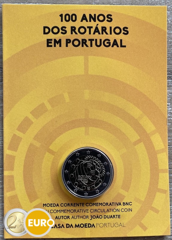 2 euros Portugal 2026 - Rotary Club BU FDC