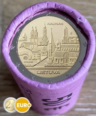 Rouleau 2 euros Lituanie 2026 - Ville de Kaunas