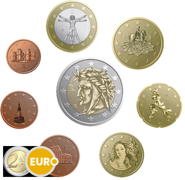 Série euro BU FDC Italie 2026