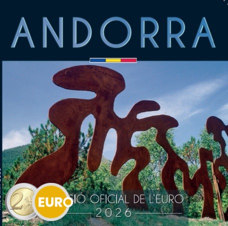 Série euro BU FDC Andorre 2026