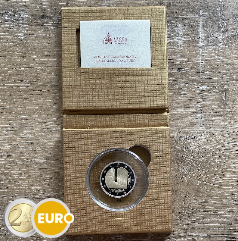 2 euros Vatican 2025 - Année Sainte Jubilé BE Proof